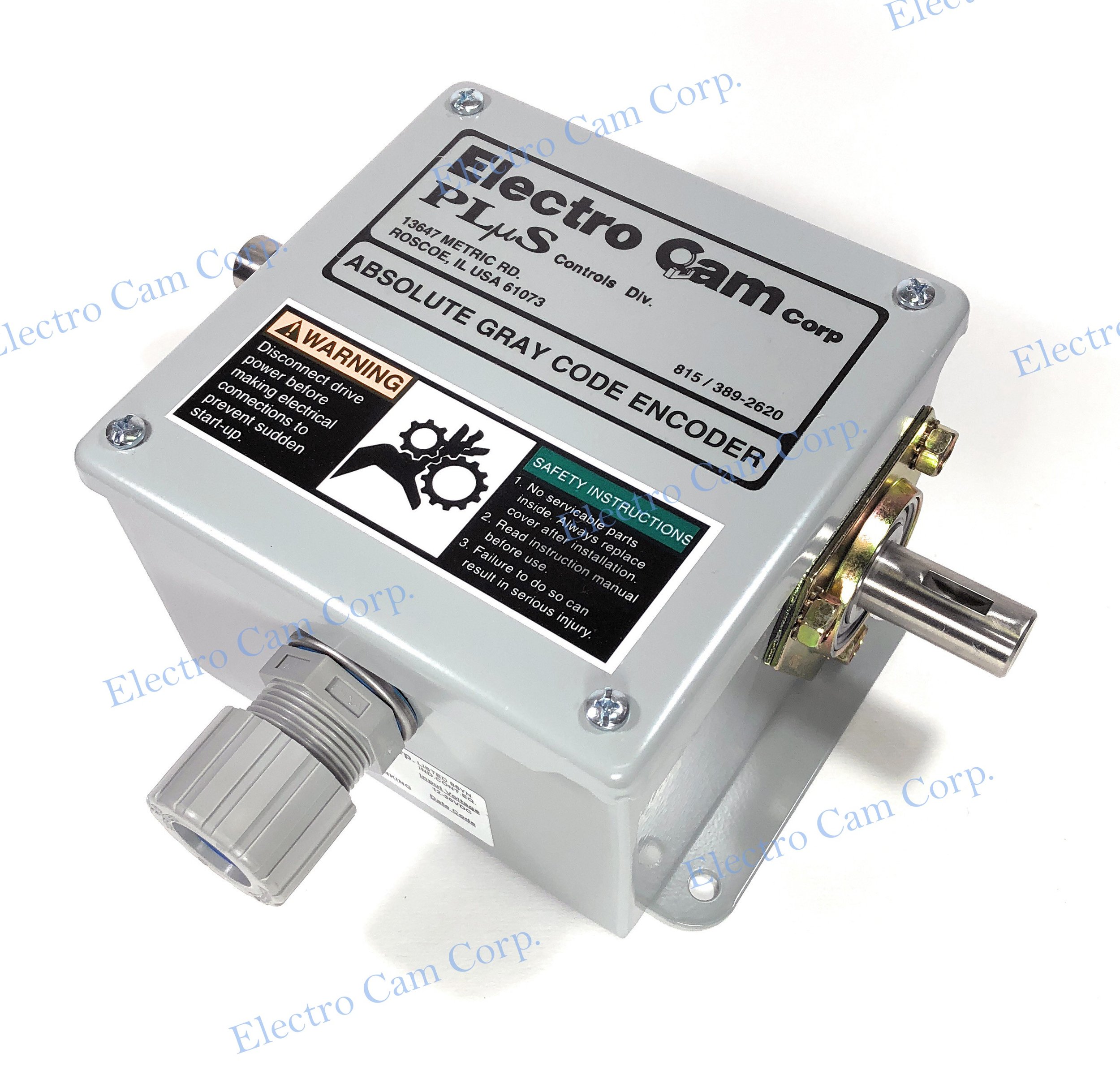 PS-4256-11-DDR Encoder Absolute Gray Code — Electro Cam PS-4256-11-DDR Encoder Absolute Gray Code — Electro Cam